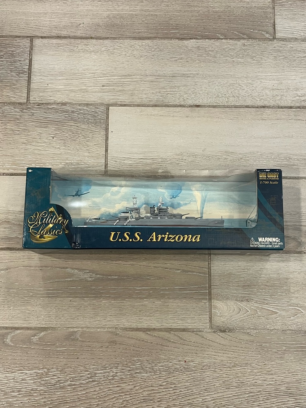 VTG Gearbox Toys 1:700 Scale “U.S.S. Arizona” Aircraft Military Ship